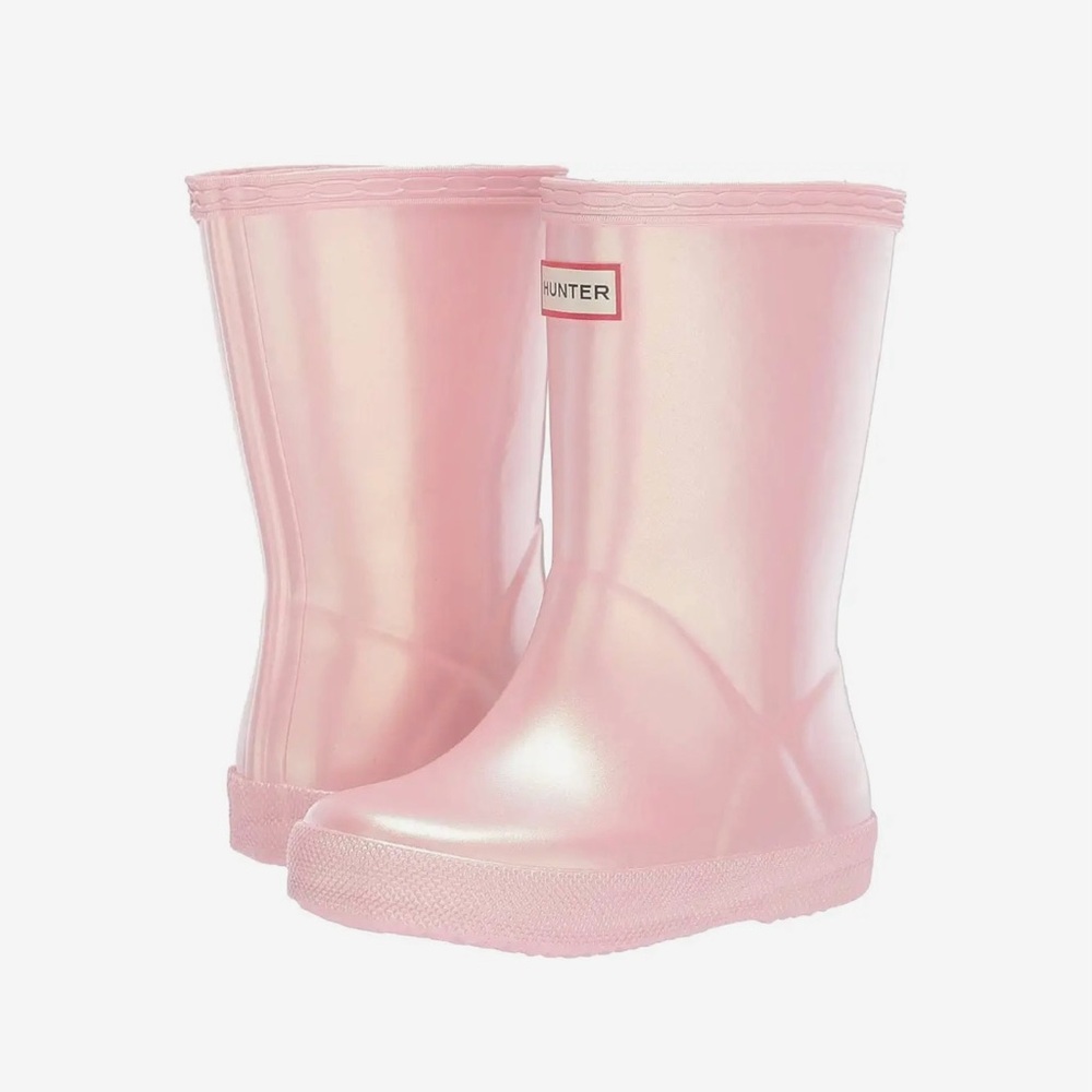 Hunter Kids First Classic Nebula Boot (pink)
